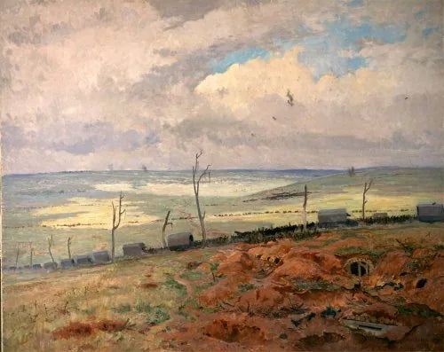 La strada per Cambrai - Maurice Galbraith Cullen