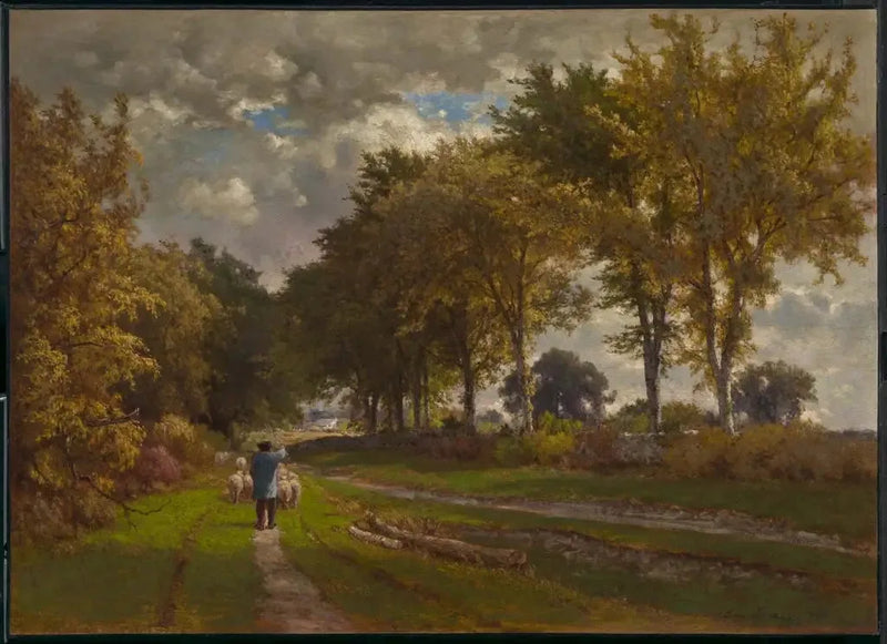 La strada della fattoria - George Inness