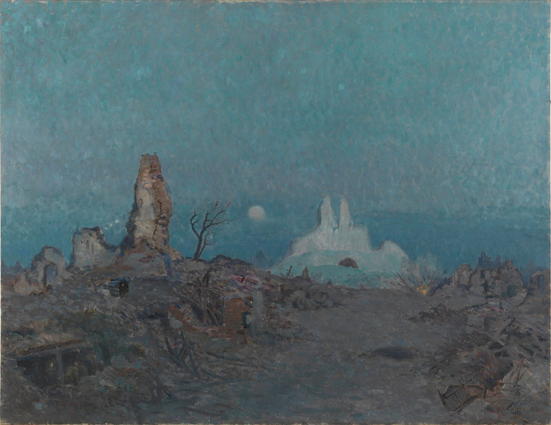 La strada sottostante, Hangard - Maurice Galbraith Cullen