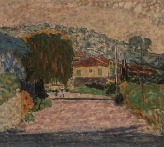La strada rosa - Pierre Bonnard