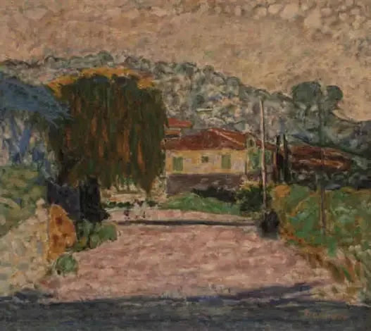 La strada rosa - Pierre Bonnard