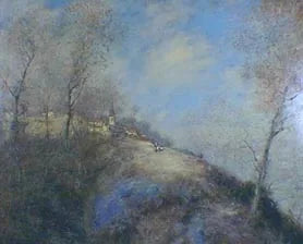 La ruta abandonada - Jean-François Raffaëlli image 1 copie peinte à la main à l’huile