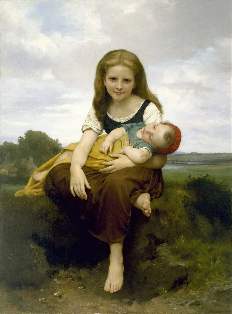 La Sorella maggiore - Bouguereau