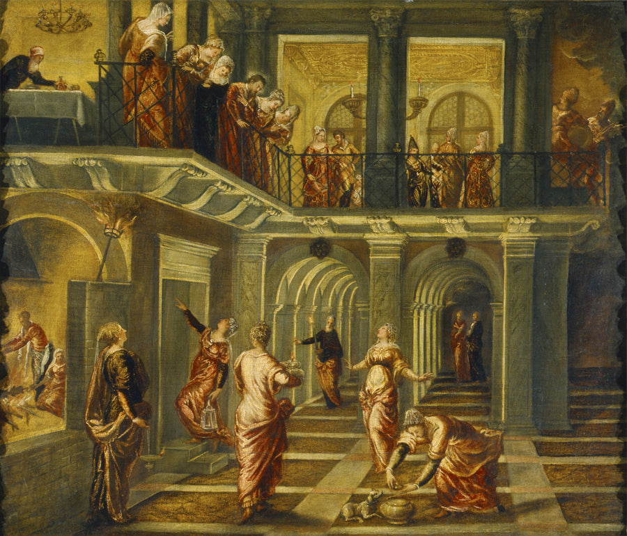 La Saggia e la Folle Vergine - Jacopo Tintoretto