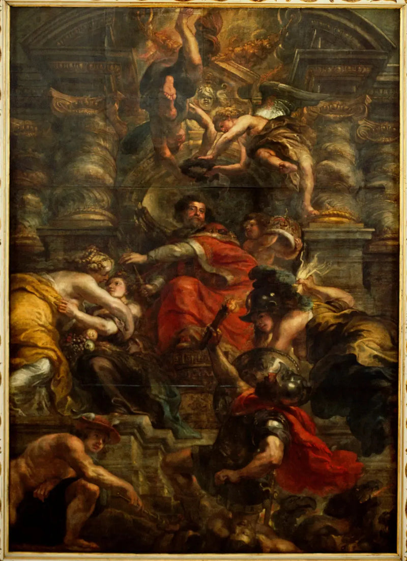 La sage regola di Jacques Ier - Peter Paul Rubens