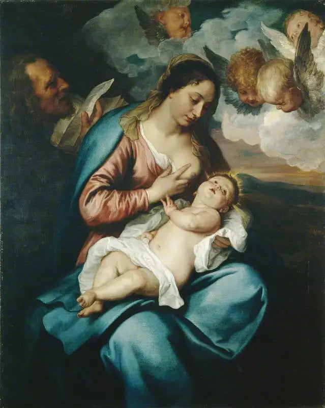 La Santa Famiglia - Antoine van Dyck