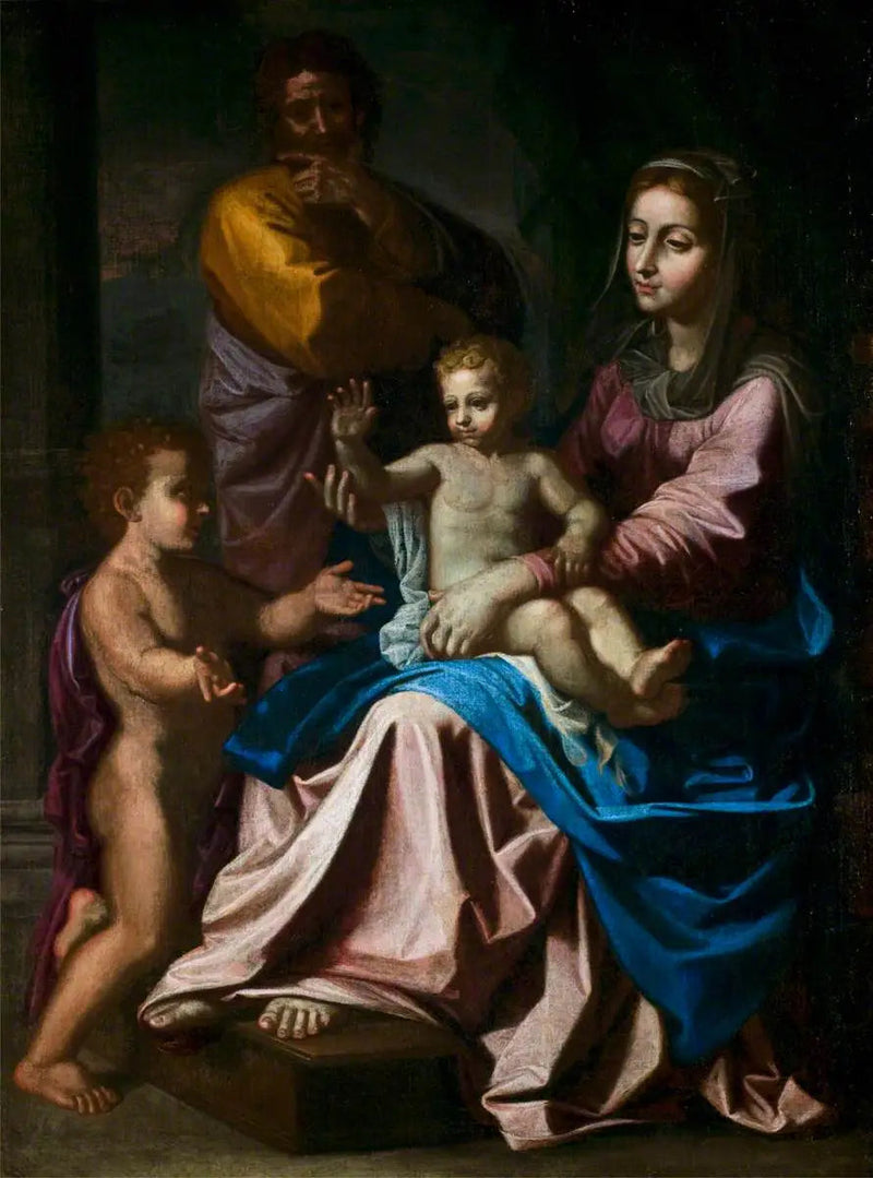La Sacra Famiglia con il bambino san Giovanni - Nicolas Poussin