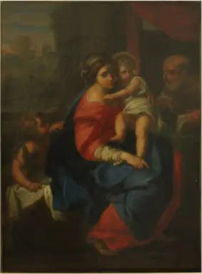 La Sacra Famiglia con San Giovanni - Raffaello Sanzio