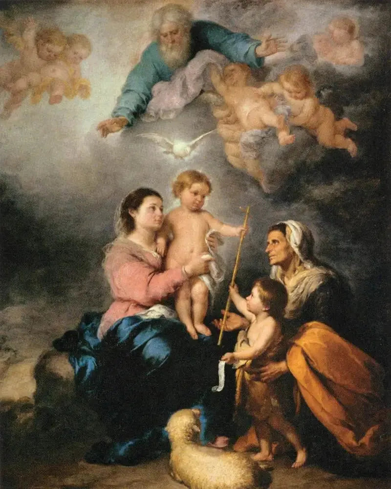 La Sacra Famiglia - Bartolomé Esteban Murillo