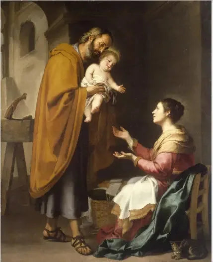 La Sacra Famiglia - Bartolomé Esteban Murillo