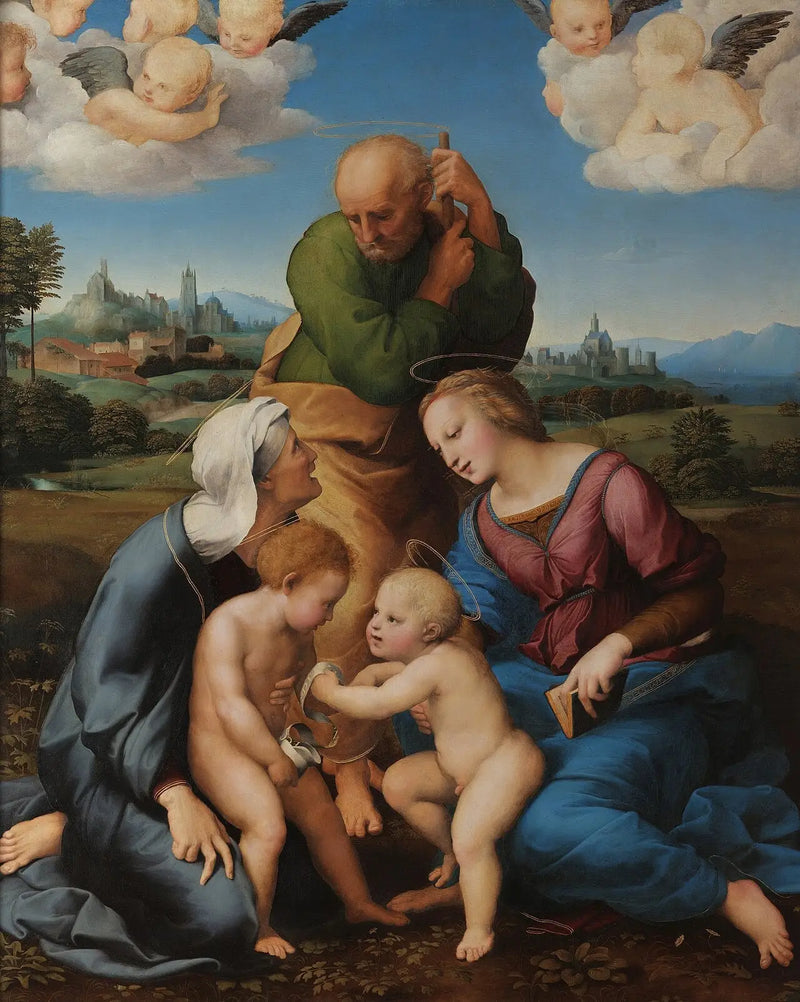 La Sacra Famiglia Canigiani - Raffaello Sanzio
