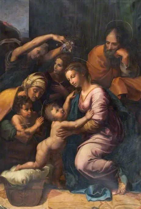 La Sacra Famiglia di Francesco I - Raffaello Sanzio