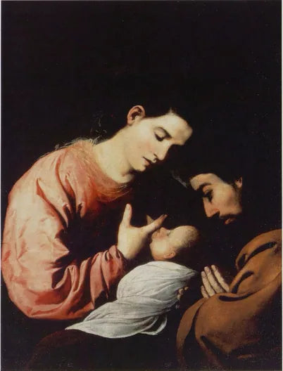 La Sacra Famiglia - Francisco de Zurbarán