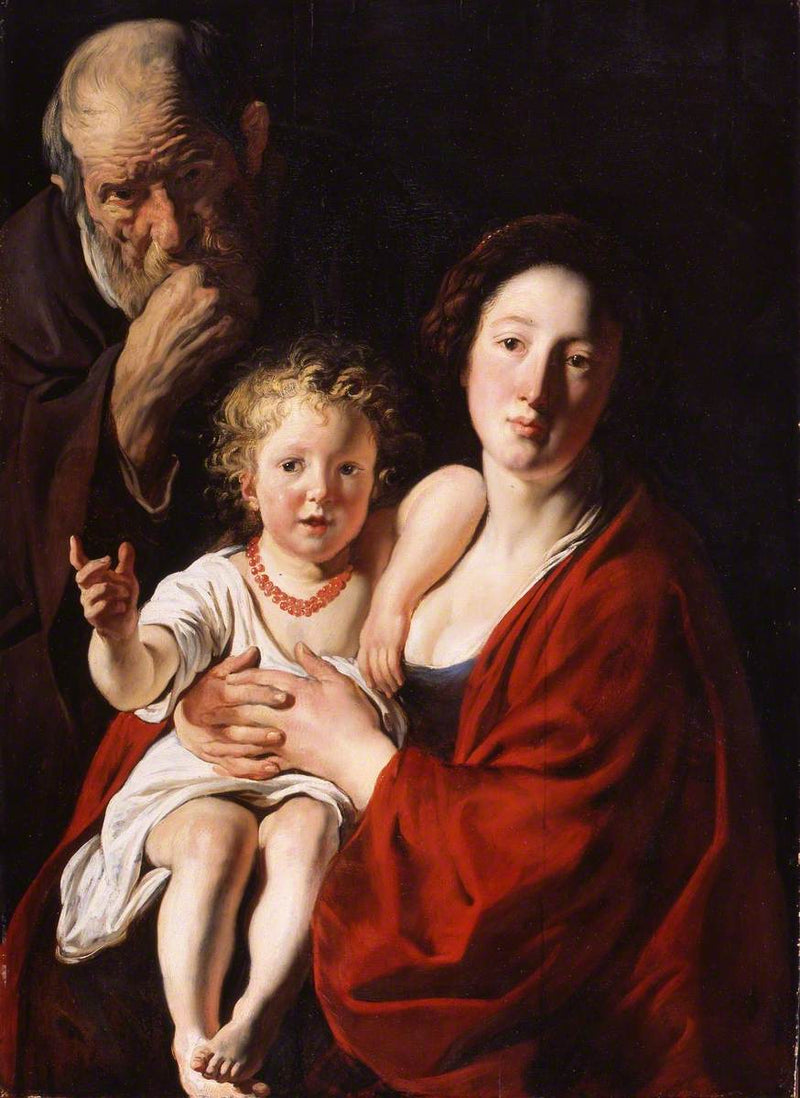 La Sainte Famille - Jacob Jordaens