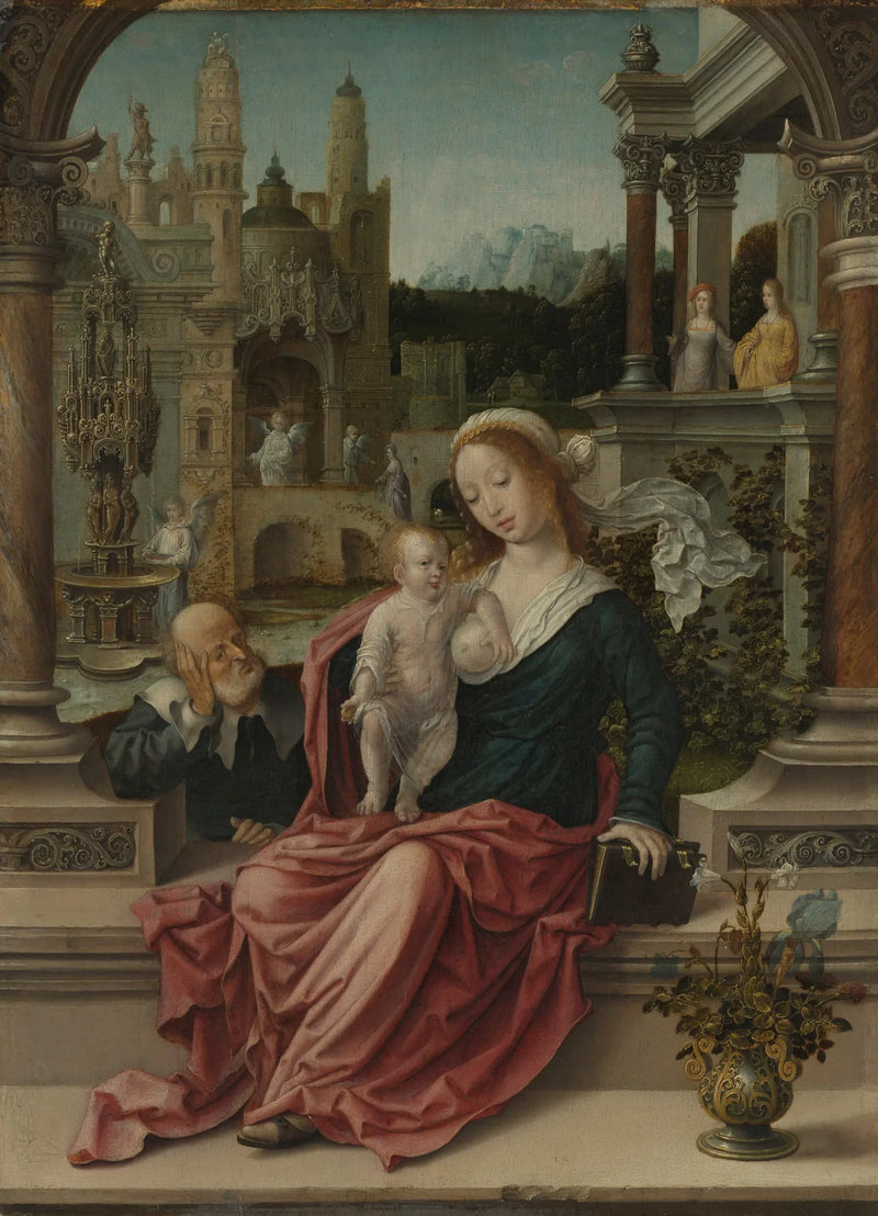 La Sacra Famiglia - Jan Gossaert