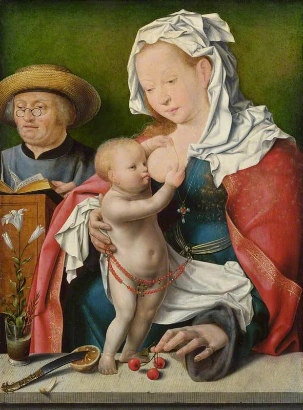 La Santa Famiglia - Joos van Cleve