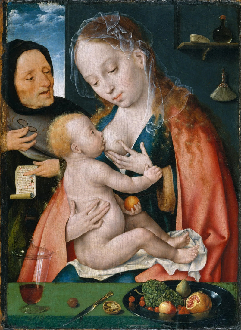 La Santa Famiglia - Joos van Cleve