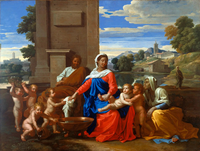 La Sacra Famiglia - Nicolas Poussin