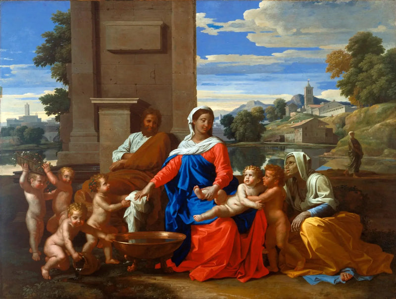 La Sacra Famiglia - Nicolas Poussin