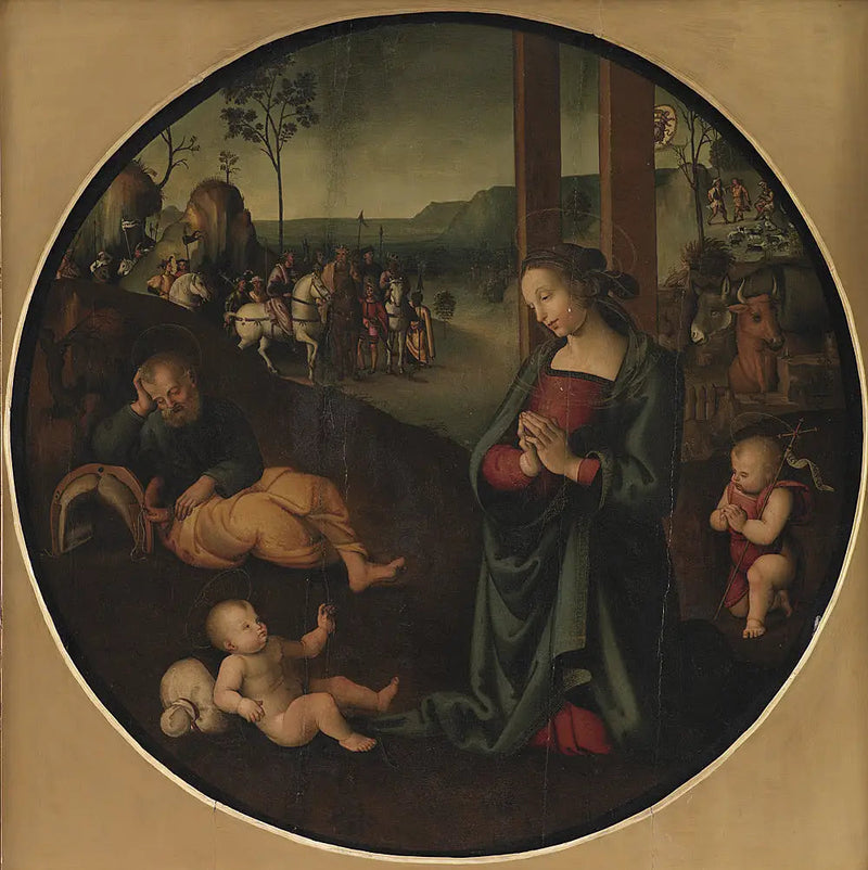 La Sacra Famiglia - Pietro Perugino