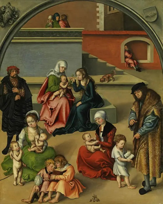 La Santa Parenté - Lucas Cranach l'Ancien