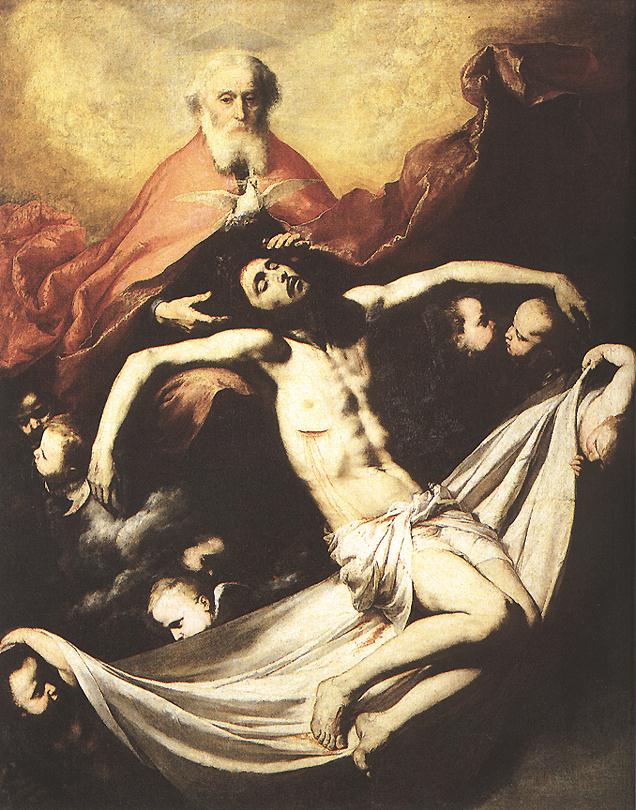 La Santa Trinità - Jusepe de Ribera