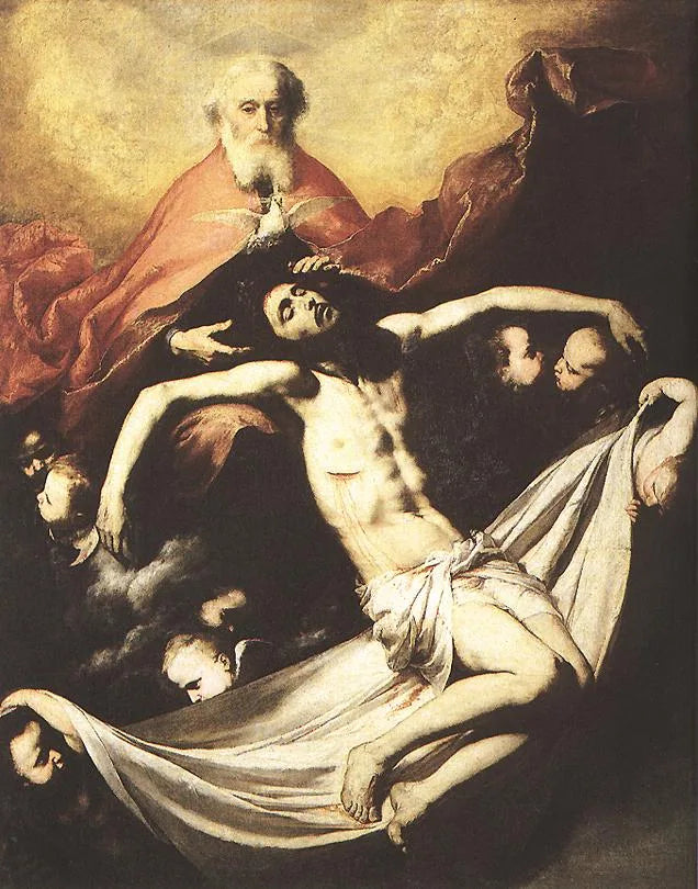 La Sainte Trinité - Jusepe de Ribera image 1 tableau peint à l’huile sur toile