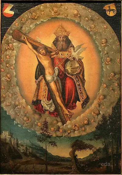La Santa Trinità - Lucas Cranach il Vecchio