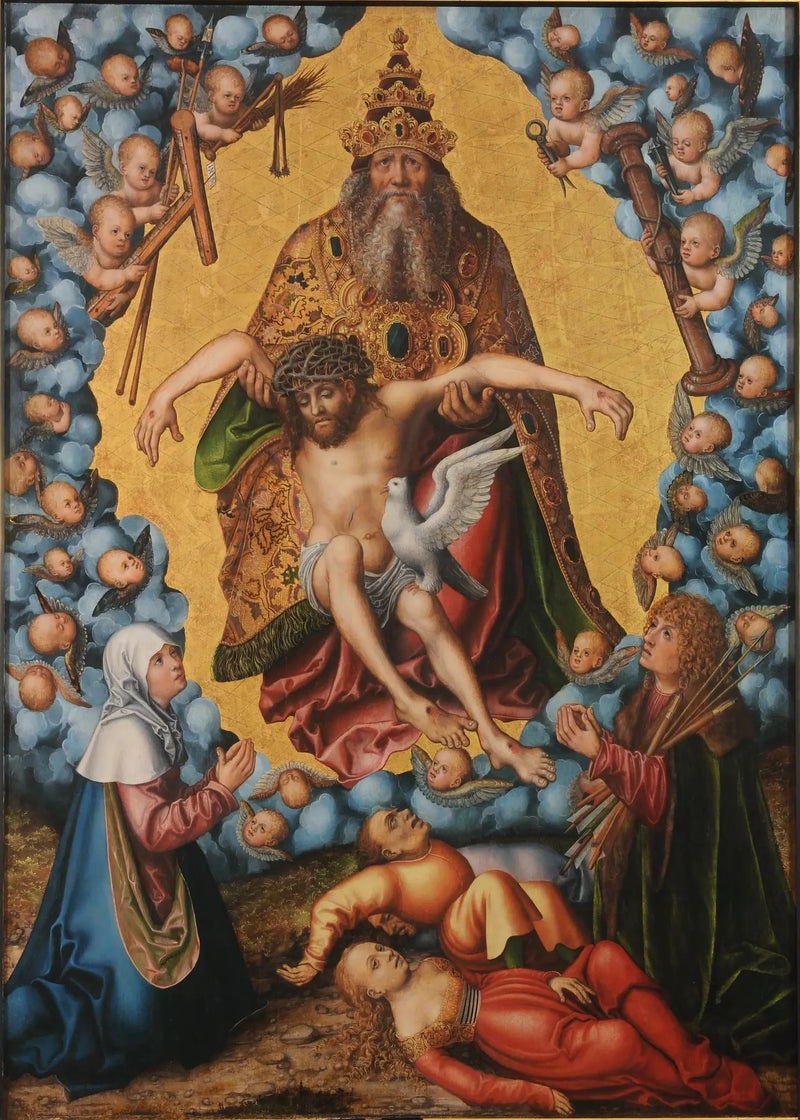 La Santa Trinità - Lucas Cranach il Vecchio