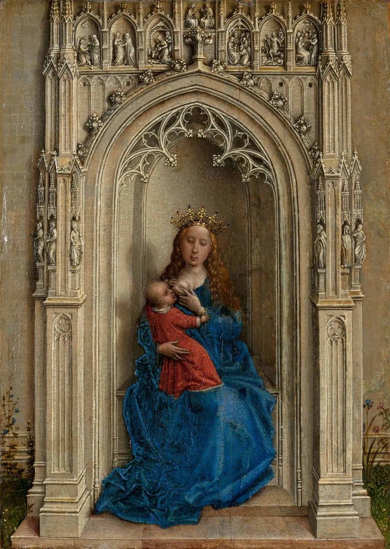 La Sainte Vierge con il Bambino Gesù. - Rogier van der Weyden