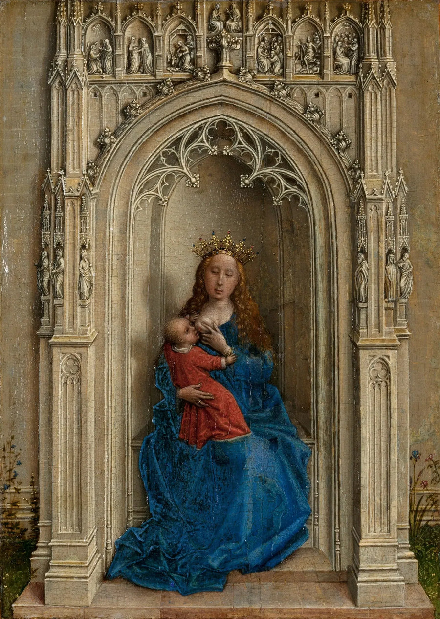 La Sainte Vierge con il Bambino Gesù. - Rogier van der Weyden