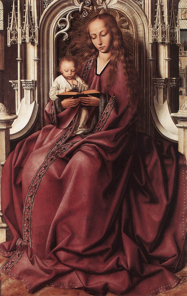 La Sainte Vierge avec l’Enfant Jésus. - Quentin Metsys - Alpha Reproduction