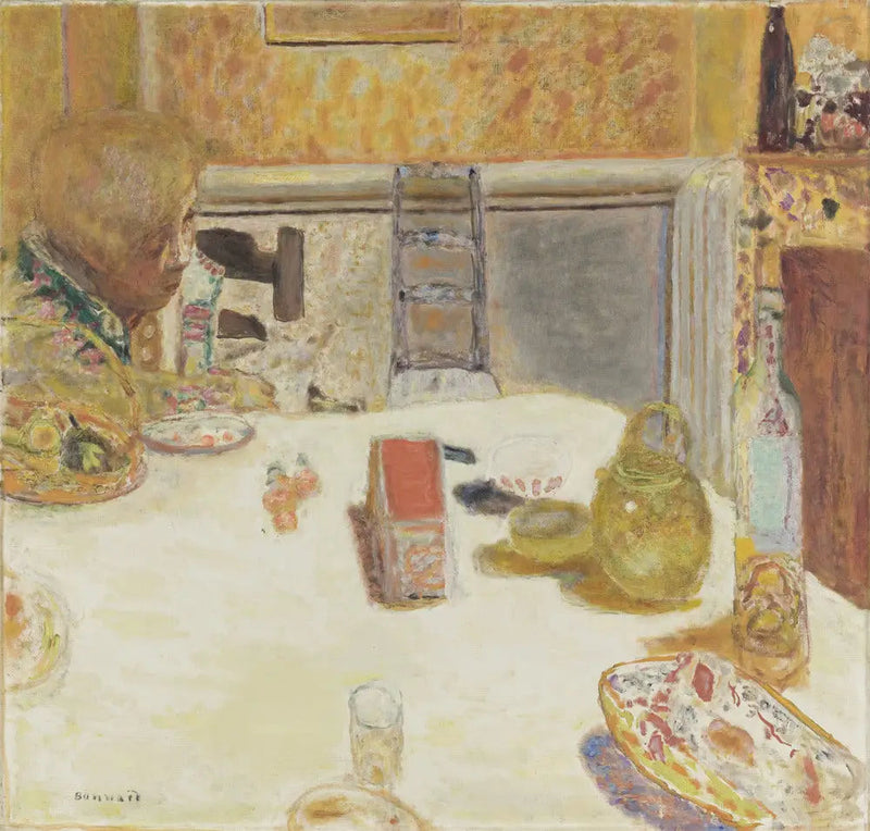 La Sala da Pranzo a Cannet - Pierre Bonnard