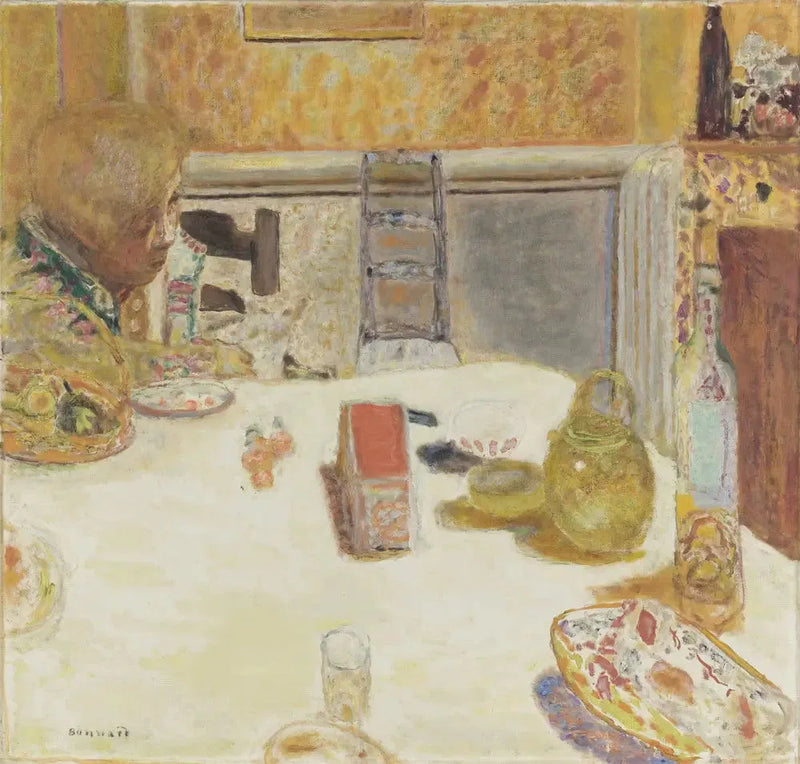 La Sala da Pranzo a Cannet - Pierre Bonnard