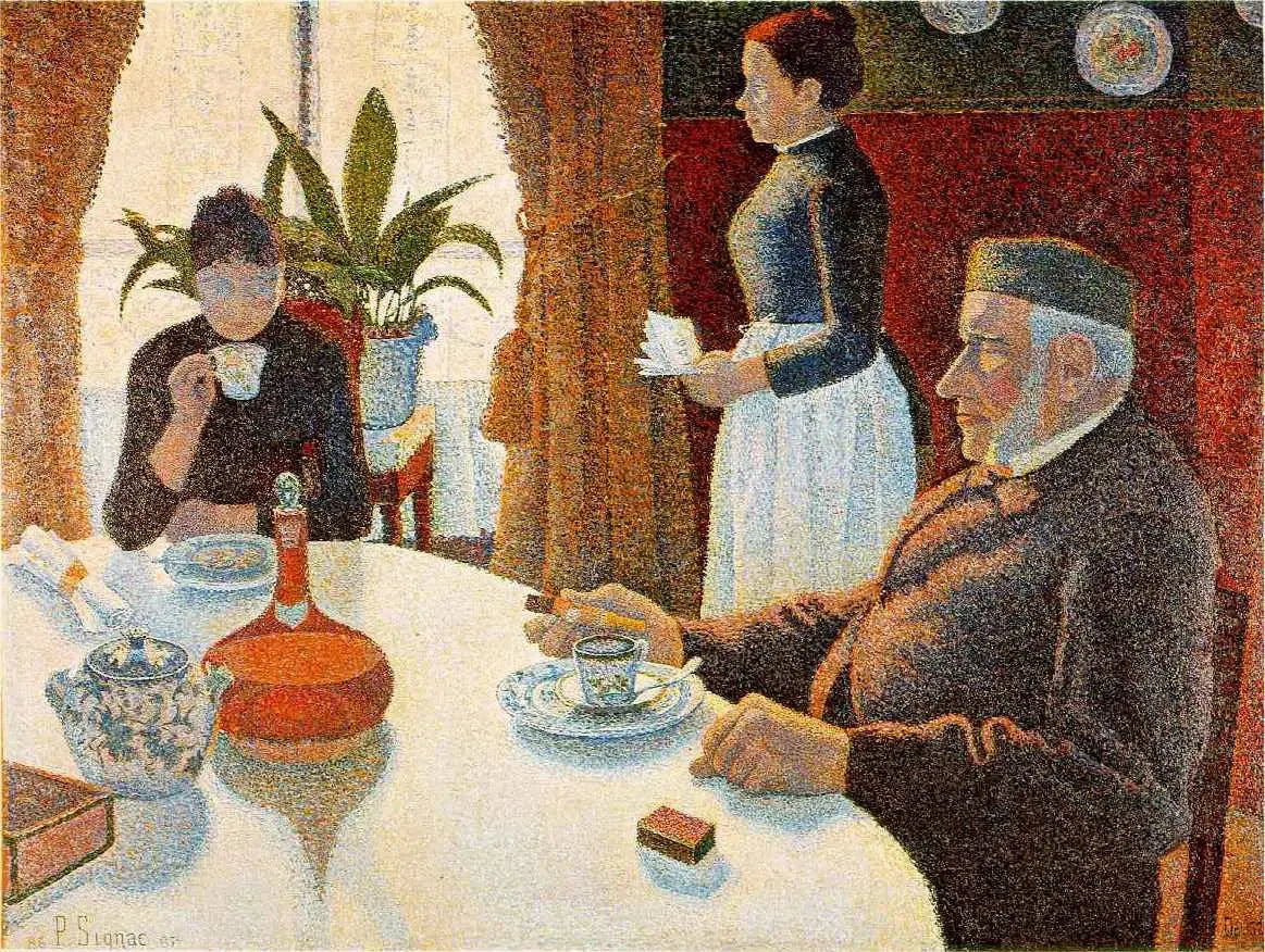 La salle à manger - Paul Signac image 1 copie peinte à la main à l’huile