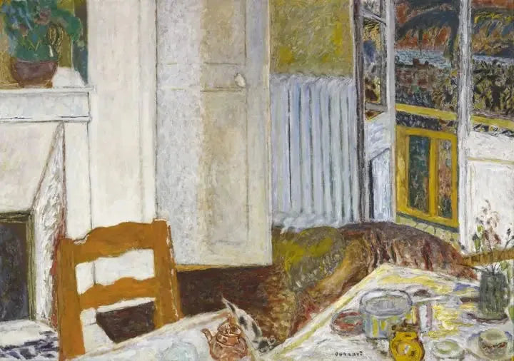 La sala da pranzo - Pierre Bonnard
