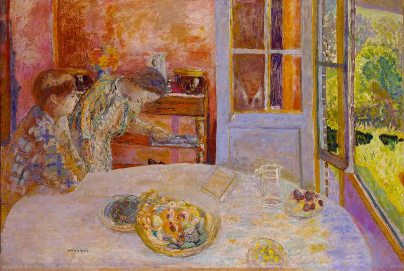 La sala da pranzo - Pierre Bonnard