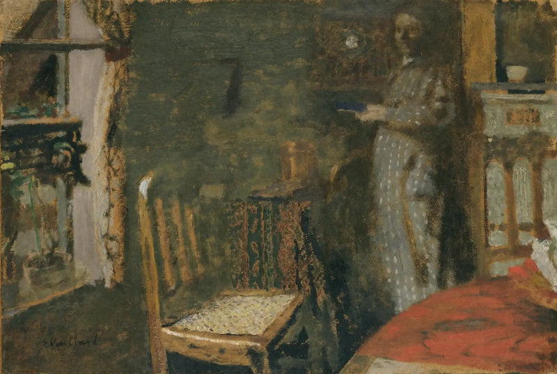 La sala da pranzo, rue des Batignolles - Édouard Vuillard