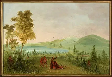 La Salle assassinato da Duhaut. 19 maggio 1686 - George Catlin