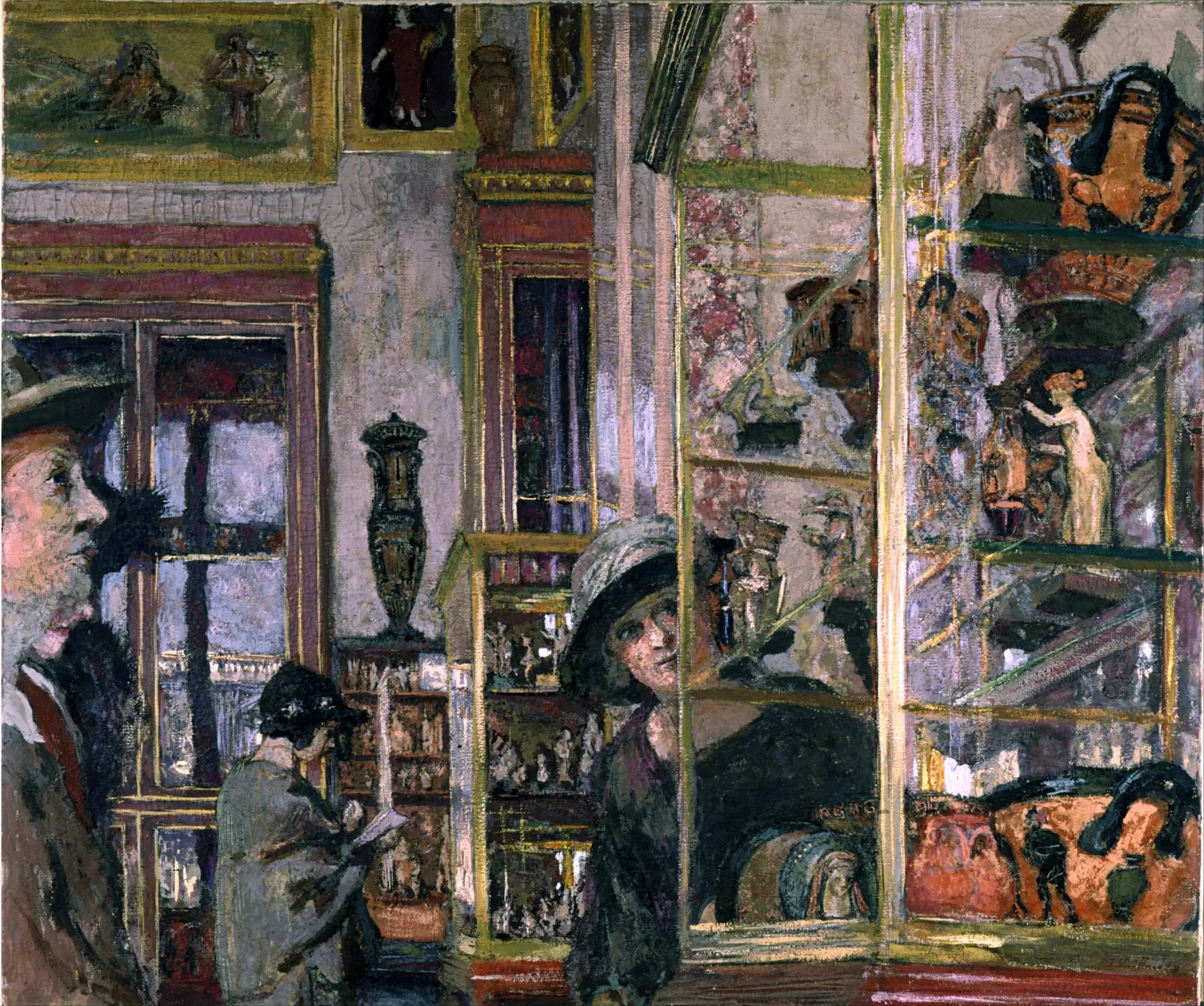 La Salle Clarac - Édouard Vuillard image 1 reproduction artisanale de tableau