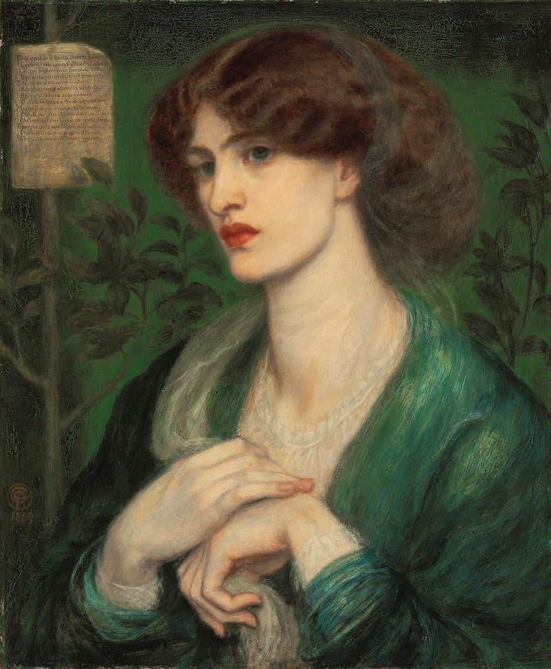 La Salutation di Beatrice - Dante Gabriel Rossetti