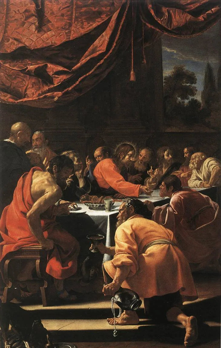 La scena - Simon Vouet
