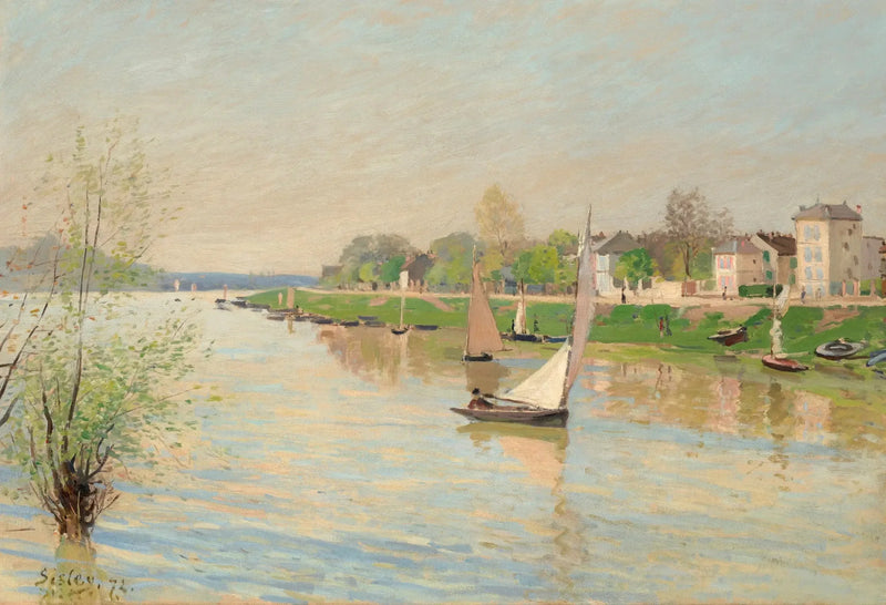 La Senna ad Argenteuil - Alfred Sisley