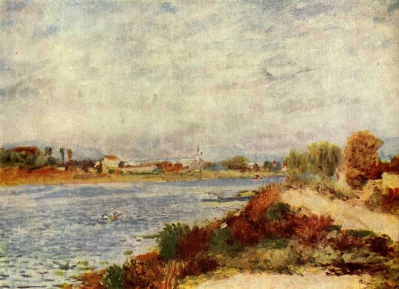 La Senna ad Argenteuil - Pierre-Auguste Renoir