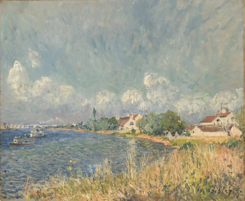 La Senna a Billancourt - Alfred Sisley