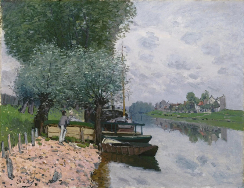 La Senna a Bougival - Alfred Sisley