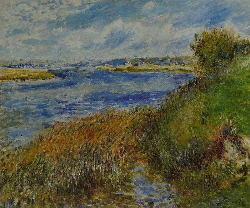 La Senna a Champrosay - Pierre-Auguste Renoir