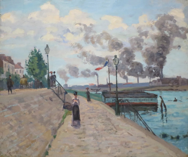 La Senna a Charenton - Armand Guillaumin