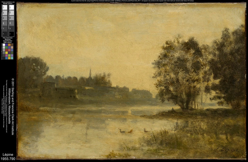 La Senna a Conflans-Sainte-Honorine - Stanislas Lépine