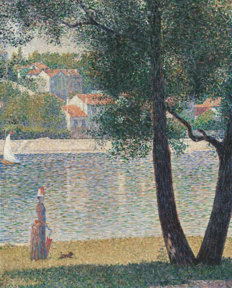 La Senna a Courbevoie - Georges Seurat